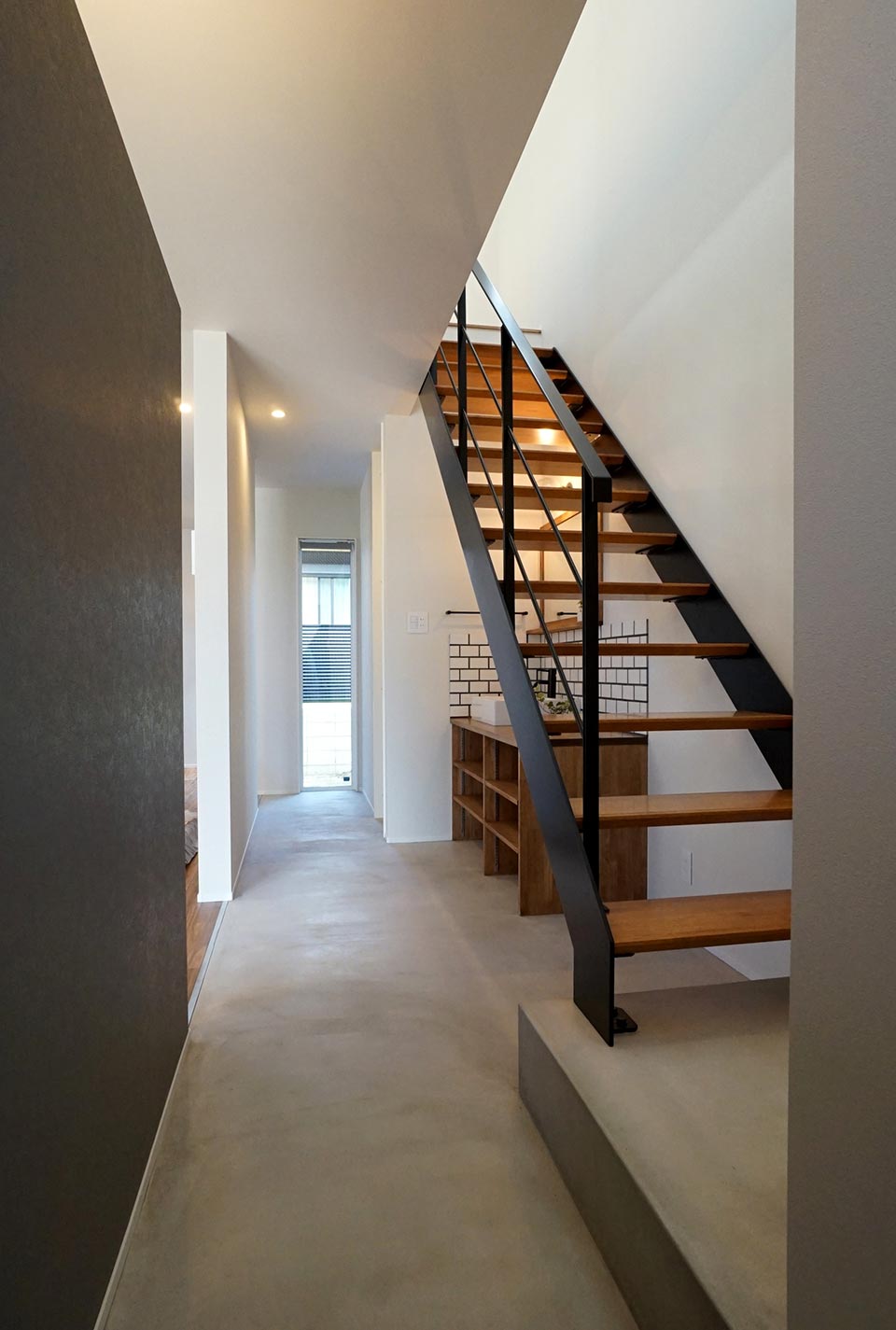 通り土間のある家